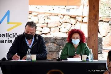 Encuentro de CC en Telde sobre el municipalismo/TA.